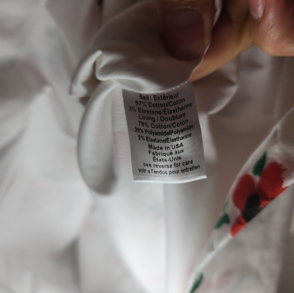 NWT CAROLINE CONSTAS Calla Off Shoulder Floral Mini Dress - Picture 6 of 8